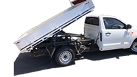 Toyota Hilux Single Cab Ute with Hydraulic Lift